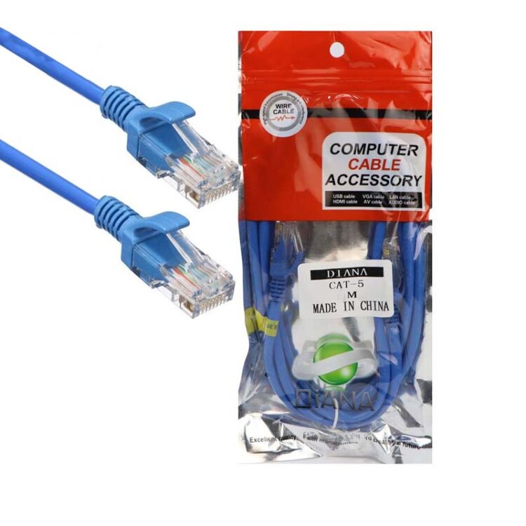کابل شبکه Cat5 دیانا مدل DC3