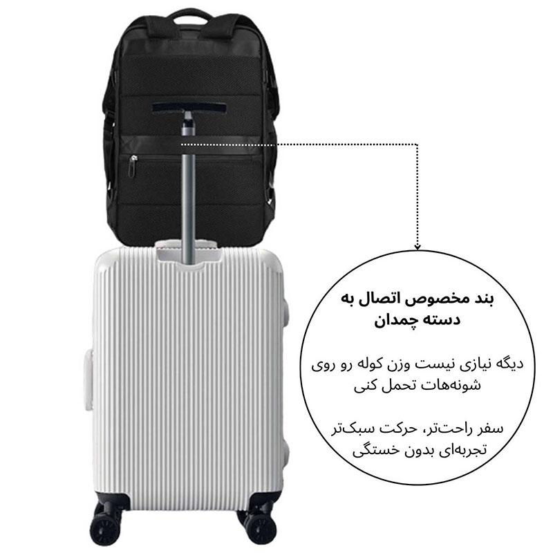 کوله پشتی لپتاپ Bang مدل BG-1801
