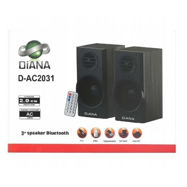 اسپیکر سیمی دسکتاپ دیانا مدل DIANA D-AC2031