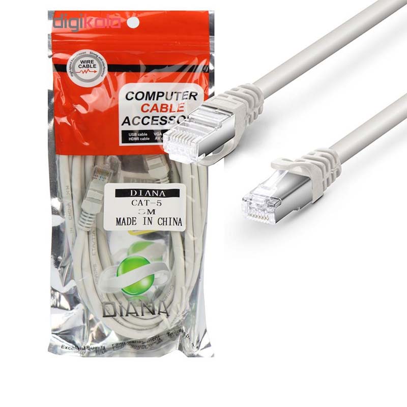 1-3-1.jpg کابل شبکه Cat5 دیانا مدل DC2 - Image 1