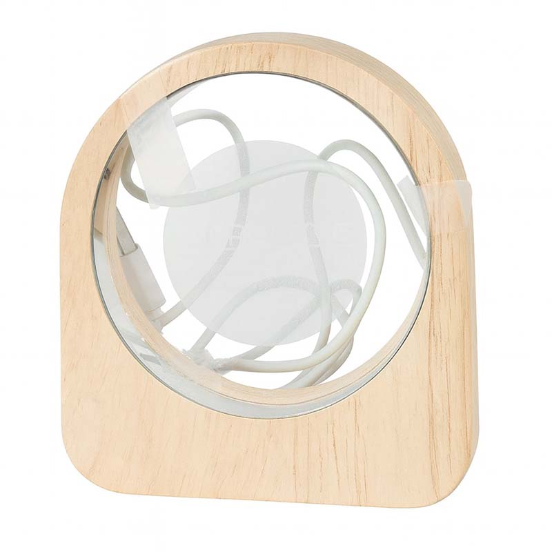 11-2-2.jpg چراغ خواب گوی کریستالی طرح دار قطر 6 - Image 1