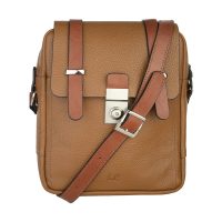 کیف رودوشی چرمی قفل ایتالیایی کد 364