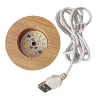 چراغ خواب گوی کریستالی طرح ماه و فضانورد کد 71-41928 - Image 4