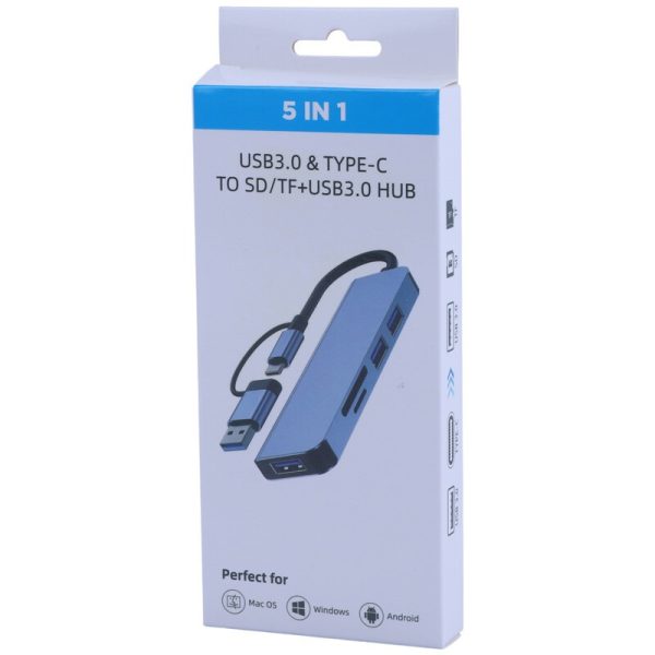 هاب 5 پورت Type-C /USB 3.0 - Image 4