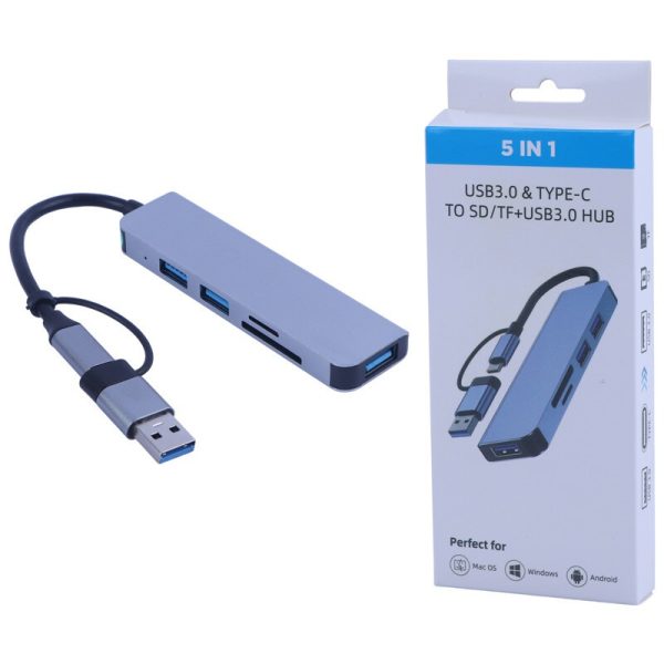 هاب 5 پورت Type-C /USB 3.0 - Image 3