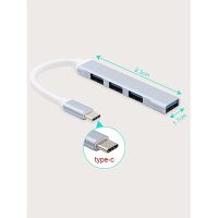 هاب 4 پورت USB-C مدل C809 - Image 2