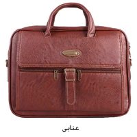 کیف اداری تک سگک دو زیپ مدل 003 - Image 9