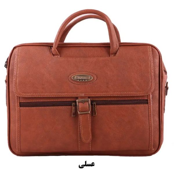 کیف اداری تک سگک دو زیپ مدل 003 - Image 5