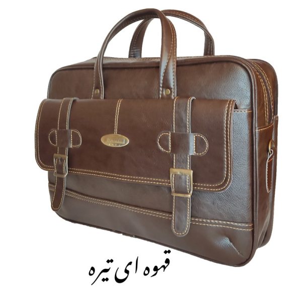 کیف اداری دو دسته دو سگک - Image 3