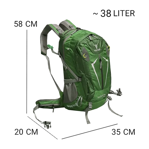 کوله پشتی کوه و سفر پکینیو مدل PEKYNEW-PKN170(38 LITER) - Image 2