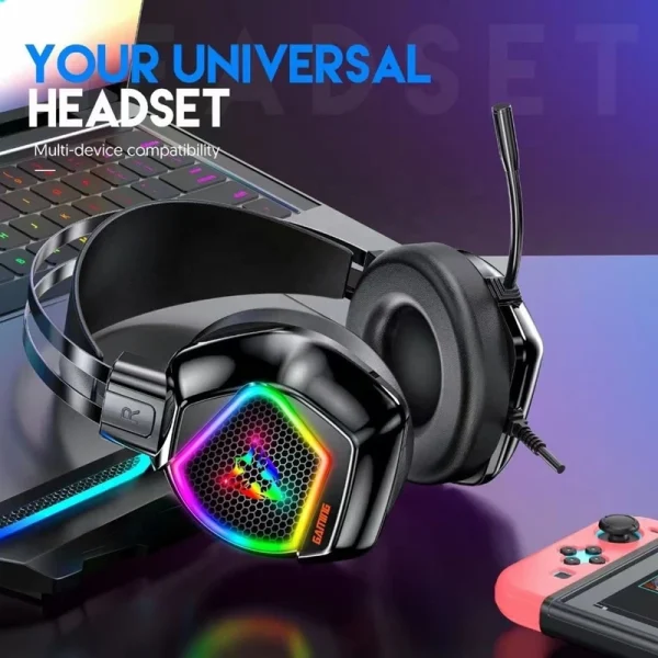 هدست گیمینگ RGB برند E-sport مدل G601 - Image 4