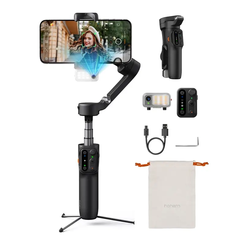 گیمبال موبایل هوهم iSteady X3 SE | لرزش‌گیر سه‌محوره سبک و اقتصادی