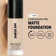 کرم پودر مات برند شیگلم مدل Complexion Pro رنگ Fair حجم 30 میل ( اورجینال)
