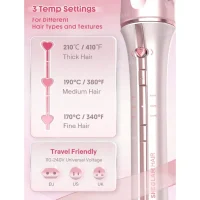 دستگاه کرلی مو ، فر کننده و حالت دهنده شیگلم مدل Cupids Charm One-Touch 19mm ( اورجینال) - Image 5