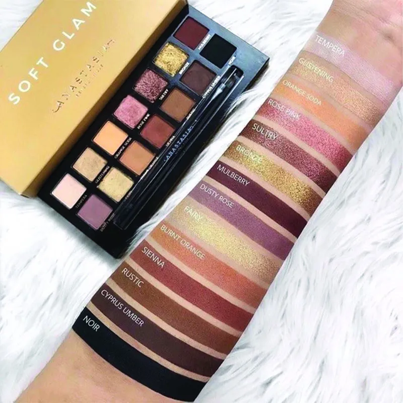 پالت سایه چشم آناستازیا سافت گلم مدل Anastasia soft glam ( اورجینال)