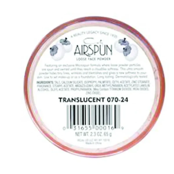 پودر فیکس کوتی ایرسپون Airspun مدل ترنسلوسنت حجم 35 گرم ( اورجینال) - Image 4